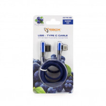 Sbox USB- Type-C 90 m / m 1,5 m USB-TYPEC-90BL Blue