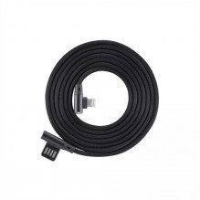 Sbox USB-8P-90B USB 8 kontaktų kabelis Blackberry Black