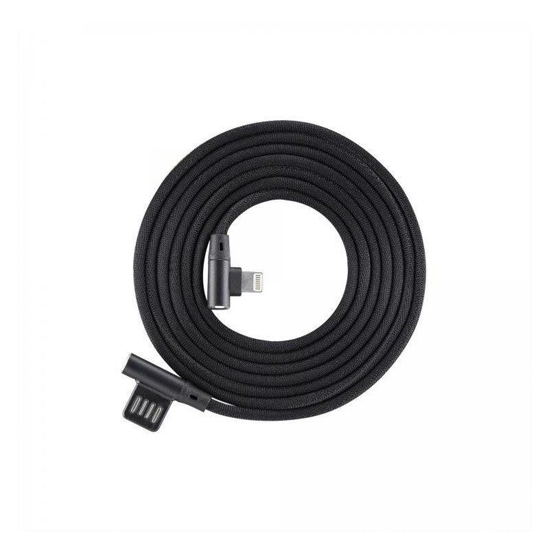Sbox USB-8P-90B USB 8 kontaktų kabelis Blackberry Black