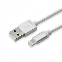 Sbox USB 2.0 8 Pin IPH7-S sidabrinis