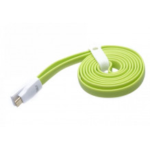 Tellur Data Cable Magnetic USB to Micro USB 1.2m Green