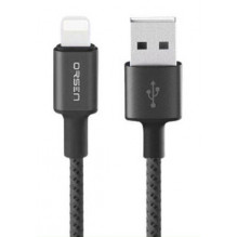 Orsen S9M USB A ir Micro 2.1A 1m juoda