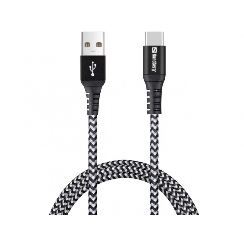 Sandberg 441-36 Survivor USB-C-USB-A kabelis 1M