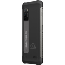 MyPhone Hammer Iron 4 dviguba sidabrinė ekstremali pakuotė