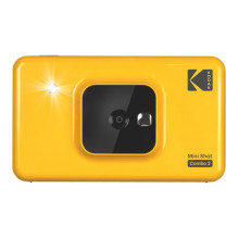 „Kodak Mini Shot 2“ fotoaparato ir spausdintuvo kombinacija geltona