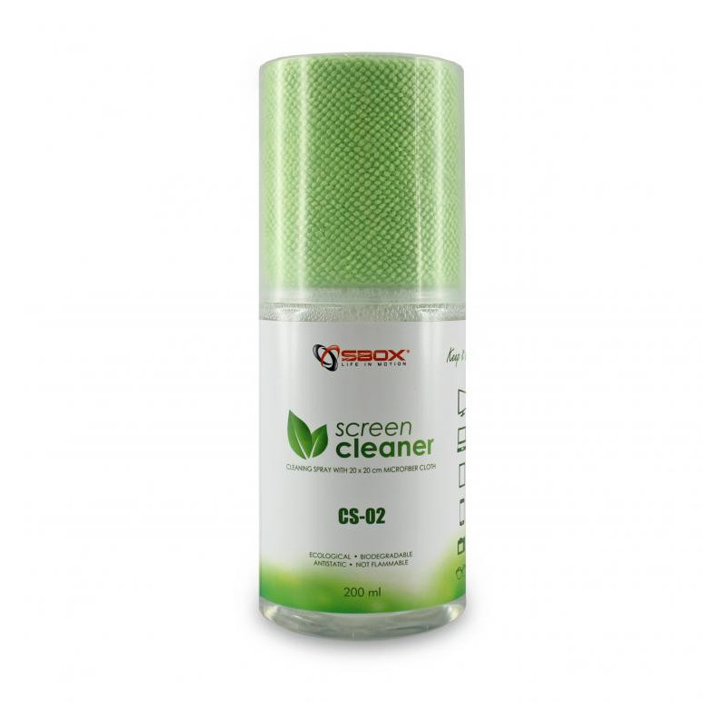 Sbox CS-02 Screen Cleaner 200ml