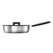Stainless steel frying pan Fiskars Hard Face 1052248, 26 cm/ 3.2 L