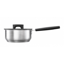 Stainless steel pot for stewing Fiskars Hard Face 1052239, 1.8 L/ 18 cm