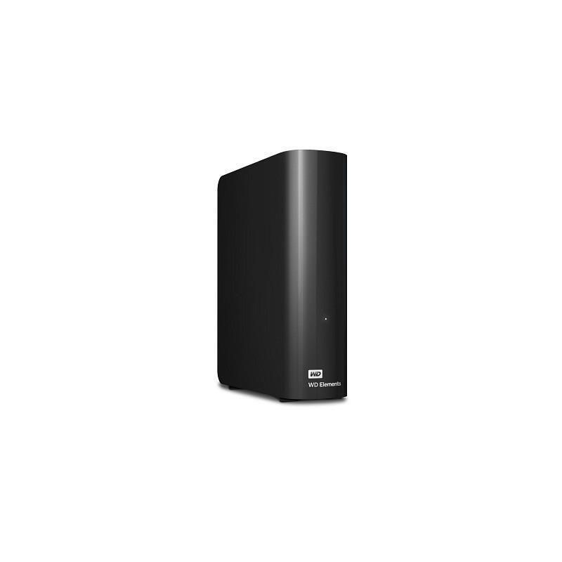 Western Digital External HDD, , Elements Desktop, 8TB, USB 3.0, Black, WDBWLG0080HBK-EESN