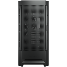 COUGAR | Case Airface Black | PC Case | Mid Tower / Mesh Front Panel / 1 x 120mm Fan / TG Left Panel / Black