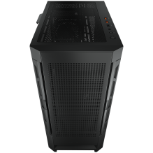 COUGAR | Case Airface Black | PC Case | Mid Tower / Mesh Front Panel / 1 x 120mm Fan / TG Left Panel / Black