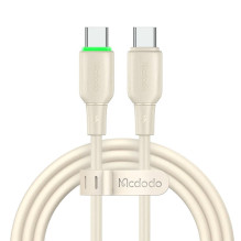 USB-C ir USB-C laidas Mcdodo CA-4770 65W 1,2 m (smėlio spalvos)