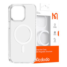 Magnetinis dėklas McDodo, skirtas iPhone 15 Pro Max (skaidrus)