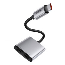 2in1 garso adapteris Mcdodo CA-5570 2in1 USB-C iki 2x USB-C