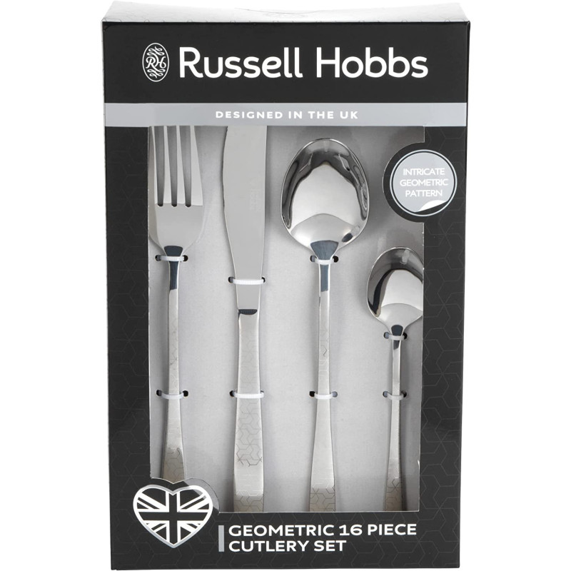 Russell Hobbs RH01519EU7 Geometric cutlery set 16pcs