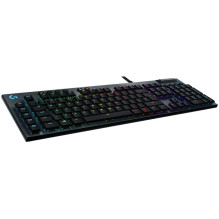 LOGITECH G815 laidinė LIGHTSYNC mechaninė žaidimų klaviatūra – CARBON – US INT'L – TACTILE