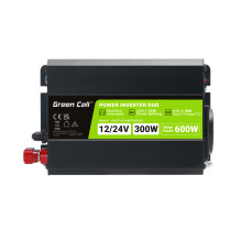Green Cell® inverterio įtampos keitiklis nuo 12V iki 230V 300W/600W