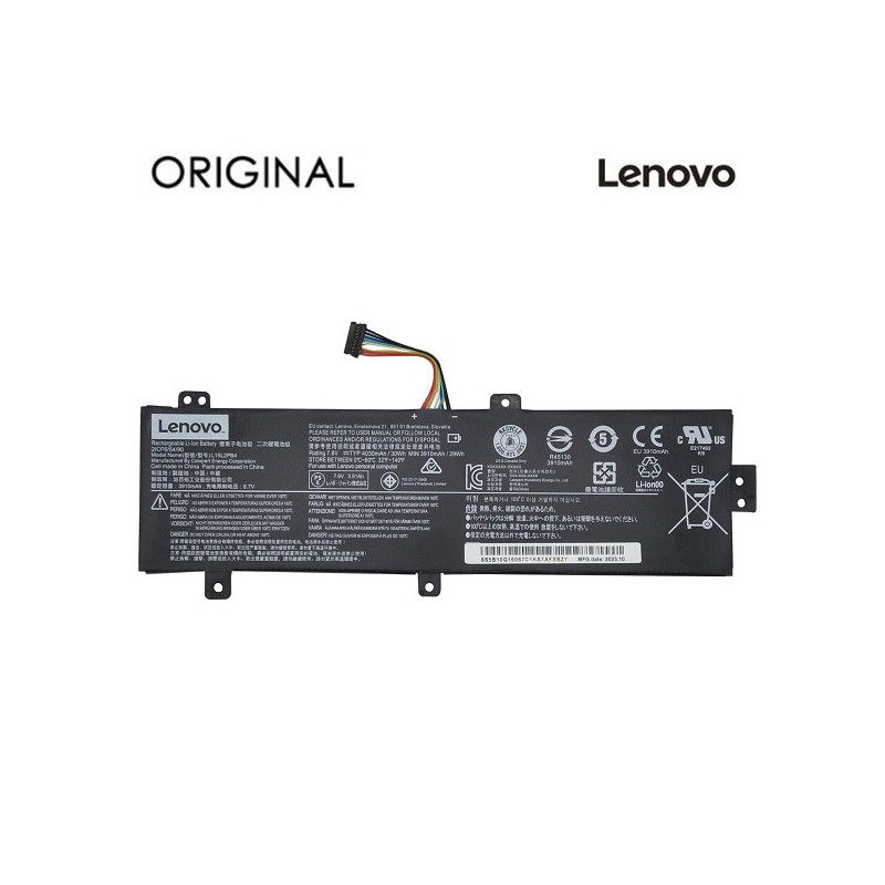 Notebook battery LENOVO L15L2PB4, 4030mAh, Original
