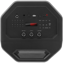 Garsiakalbis SVEN PS-650, juodas (50W, TWS, Bluetooth, FM, USB, microSD, LED ekranas, 4000mA*h)