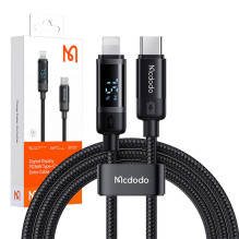 Mcdodo CA-5210 USB-C to Lightning cable, 36W, 1.2m (black)