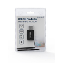 WRL ADAPTERIS 1300 MBPS USB / DUAL BAND WNP-UA1300-03 GEMBIRD