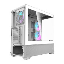 Kompiuterio dėklas Darkflash DS900 AIR (baltas) + 6 ARGB ventiliatoriai