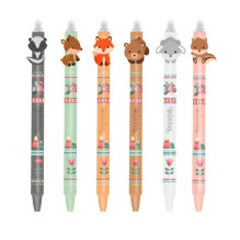 Automatic ballpoint pen Colorino Little Foxes