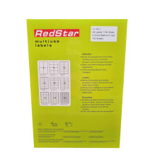 RedStar Adhesive Paper A4, 1 label, 100 sheets