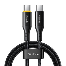 Kabelis iš USB-C į USB-C Mcdodo CA-3460, PD 100 W, 1,2 m (juodas)