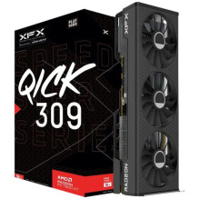 XFX SPEEDSTER QICK309 RADEON RX 7600XT QICK žaidimų vaizdo plokštė su 16 GB GDDR6 HDMI 3xDP, AMD RDNA™ 2