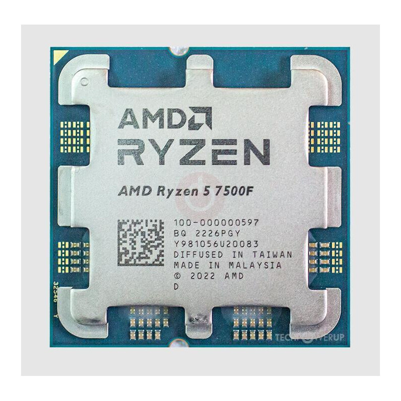 CPU RYZEN X6 R5-7500F SAM5 / 65W 3700 100-100000597MPK AMD