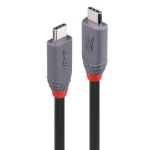 CABLE USB4 240W TYPE C 1.5M / 40GBPS ANTHRA LINE 36957 LINDY