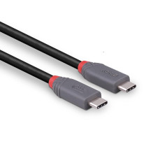 CABLE USB4 240W TYPE C 1.5M / 40GBPS ANTHRA LINE 36957 LINDY