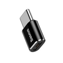 Baseus Micro USB į USB Type-C adapteris – juodas