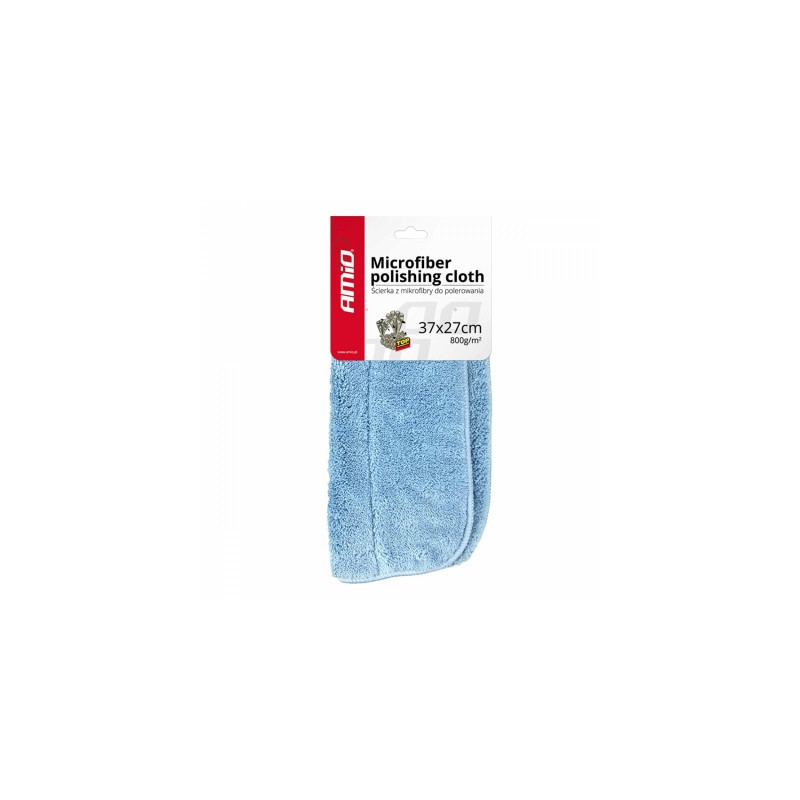 cloth microfiber car polishing towel 37x27 cm 800g/ m2 amio-01620