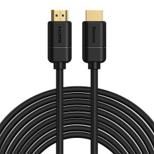 „Baseus“ 2x HDMI 2.0 4K 30 Hz kabelis, 3D, HDR, 18 Gbps, 8 m (juodas)