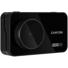 CANYON car recorder DVR25GPS WQHD 2.5K 1440p Wi-Fi GPS Black