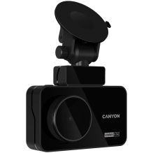 CANYON car recorder DVR25GPS WQHD 2.5K 1440p Wi-Fi GPS Black