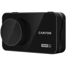 CANYON car recorder DVR10GPS FullHD 1080p Wi-Fi GPS Black