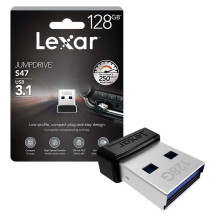 MEMORY DRIVE FLASH USB3 128GB / S47 LJDS47-128ABBK LEXAR