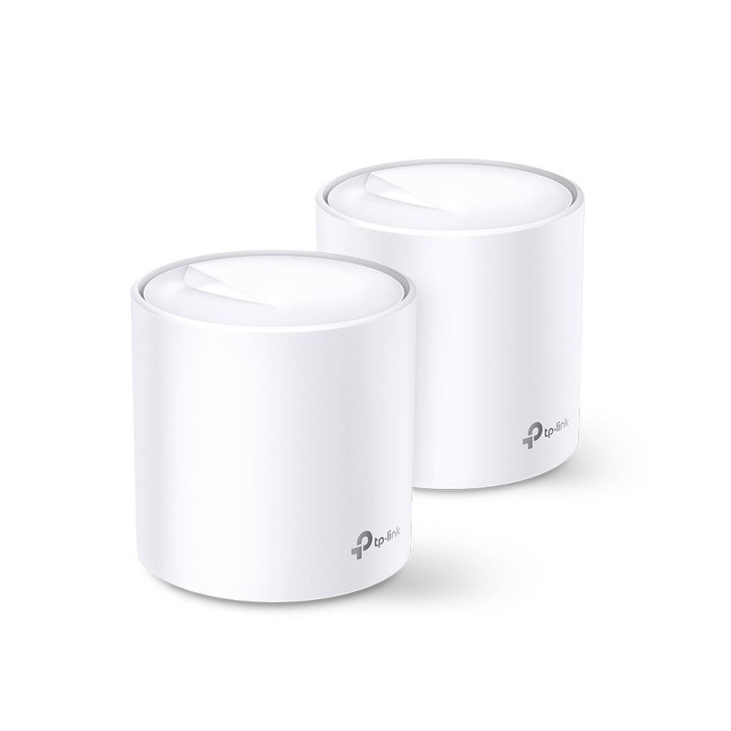 Wireless Router, TP-LINK, Wireless Router, 2-pack, 1800 Mbps, Mesh, IEEE 802.11a, IEEE 802.11n, IEEE 802.11ac, IEEE 802.