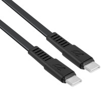 CABLE USB-C TO USB-C 1.2M / BLACK PS6005 BK12 RIVACASE