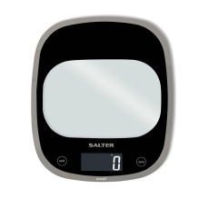 Salter 1050 BKDR Curve Glass elektroninės skaitmeninės virtuvės svarstyklės