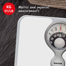 Salter 484 WHDREU16 Magnifying Mechanical Bathroom Scale
