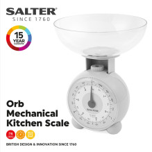 Salter 139 LGFEU16 Orb Kitchen Scale Gray