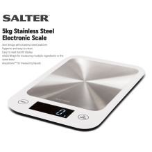 Salter 1105 SSWHDREU16 5kg virtuvinės svarstyklės