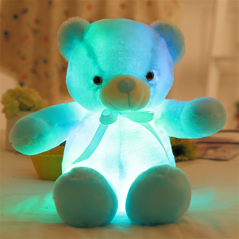 blue blue teddy bear