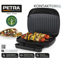 Petra PT4366MBLKVDE Health grill black