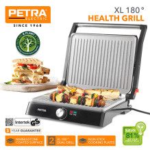Petra PT4076VDEEU10 Marblest XL Health Panini grill