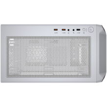 PUMA | Archon 2 Mesh RGB (balta) | PC dėklas | Vidurinis bokštas / tinklinis priekinis skydas / 3 x ARGB ventiliatoriai 